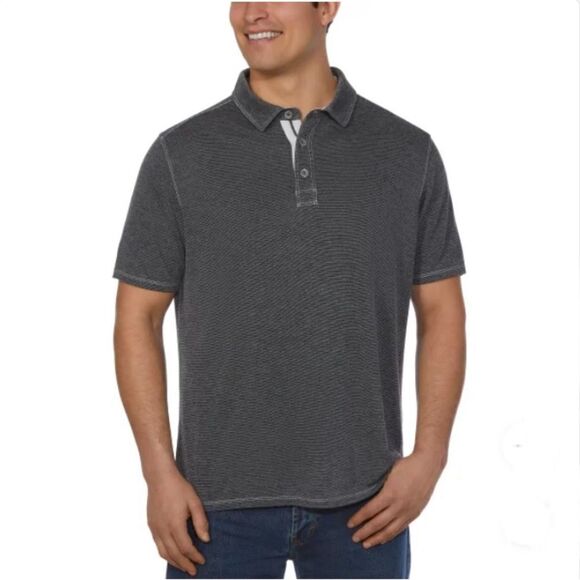 Men’s Short Sleeve Active Golf Polo Shirts 2-Pack Size M - Picture 4 of 7